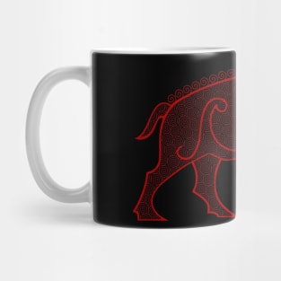 Pictish Boar Mug